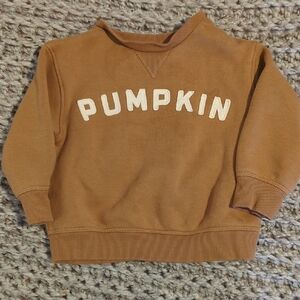 Pumpkin Brown Kids Sweatshirt